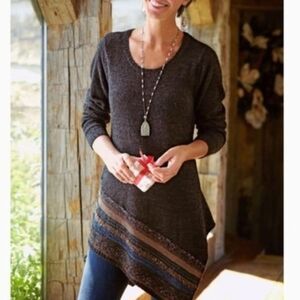Soft Surroundings Raku Tunic Women's Sweater
